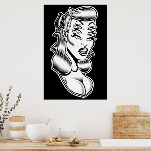 Astro-Creeps™/Candy La Vamp™ ポスター (キッチン)