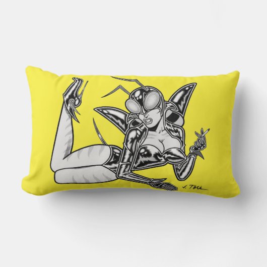 Astro Creeps™: Insectra™ ランバークッション (正面)