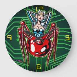 Astro Creeps™: Madam Mechanism™ ラージ壁時計