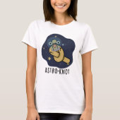 Astro-knot Funny Astronaut Pun  Tシャツ (正面)