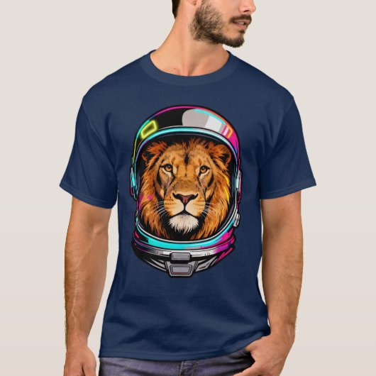 Astro Lion Color. Tシャツ (正面)
