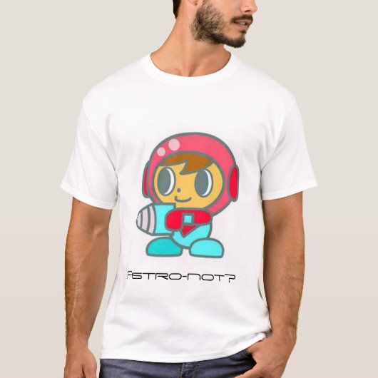 astro-notか。 tシャツ (正面)