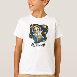 Astro-Nut Peanut, Astronaut Pun | Tシャツ