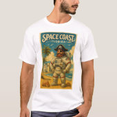 Astro-pirate Florida T-shirt Design Tシャツ (正面)