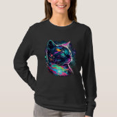 Astro Rainbow Cat Tシャツ (正面)