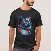 Astro Rainbow Cat Tシャツ (正面)