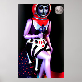 Astro-Tart of My Achingハート- Ken Gage Art ポスター