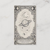 Astrologer Vintage Celestial Astrology Studio 名刺 (正面)
