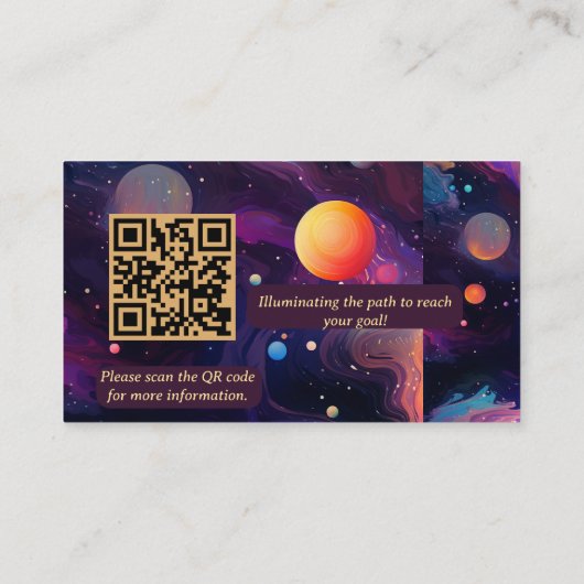 Astrologist Numerologist Celestial Psychic Healer 名刺 (裏面)