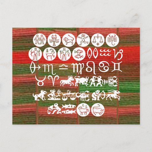 ASTROLOGYコレクション ポストカード (正面)