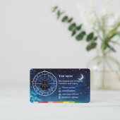 Astrology Business card 名刺 (スタンド正面)