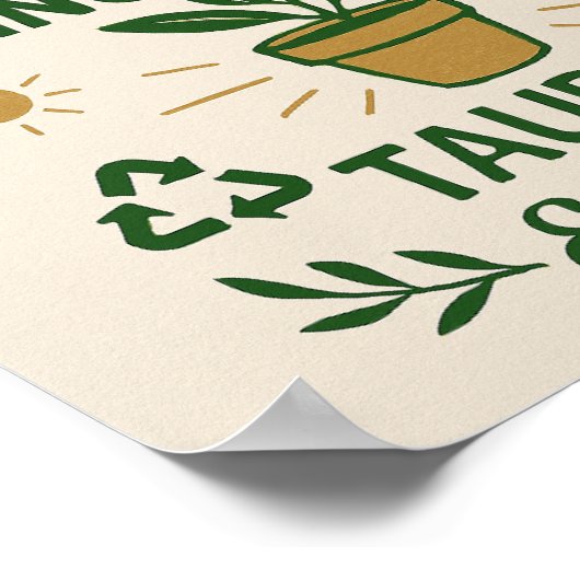 Astrology Eco Lifestyle Taurus Eco Living Emily ポスター (角)