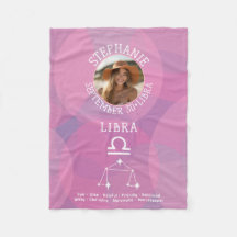 Astrology Libra〔占星術の〕十二宮図サイン写真カスタム誕生日