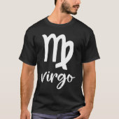 Astrology Virgo Zodiac Tシャツ (正面)