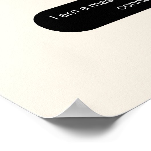 Astrology Zodiac Sign Gemini Poster ポスター (角)