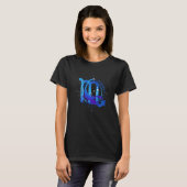 Astrology Zodiac Sign Horoscope Scorpion  Scorpio  Tシャツ (正面フル)