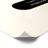 Astrology Zodiac Sign Pisces Poster ポスター (角)