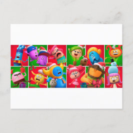 AstroLOLogyパーソナライズされたクリスマスポストカード ポストカード