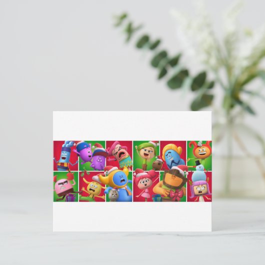 AstroLOLogyパーソナライズされたクリスマスポストカード ポストカード (スタンド正面)