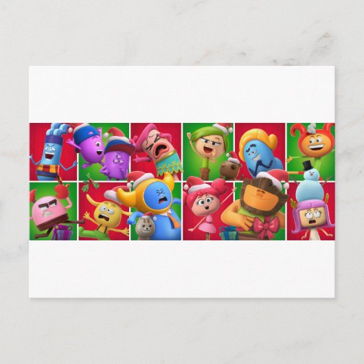 AstroLOLogyパーソナライズされたクリスマスポストカード ポストカード (正面)