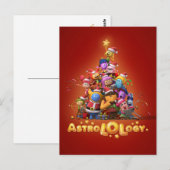 AstroLOLogyパーソナライズされたクリスマスポストカード ポストカード (正面/裏面)