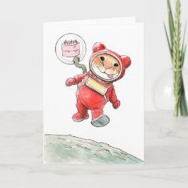 AstroMouse誕生日カード カード