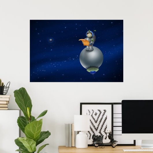 Astronaut ポスター (ホームオフィス)