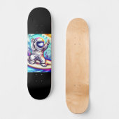 ASTRONAUT AND HIS COSMIC SURFING ADVENTURE スケートボード (正面)