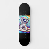 ASTRONAUT AND HIS COSMIC SURFING ADVENTURE スケートボード (正面)