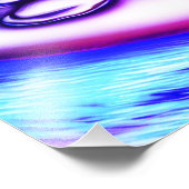 ASTRONAUT AND HIS COSMIC SURFING ADVENTURE フォトプリント            (角)