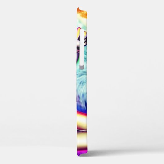 ASTRONAUT AND HIS COSMIC SURFING ADVENTURE Case-Mate iPhoneケース (裏面 / 左)