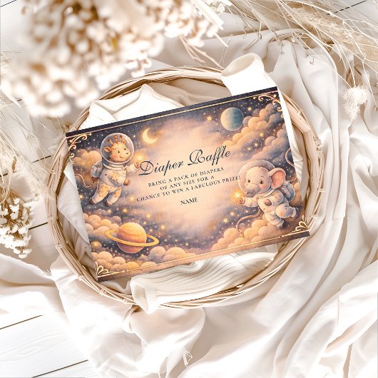 Astronaut Animals Space Diapper Raffle エンクロージャーカード
