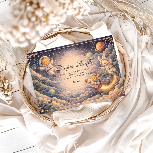 Astronaut Animals Space Diapper Raffle エンクロージャーカード