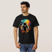Astronaut ArtColor 01 Tシャツ (正面フル)