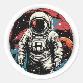 Astronaut ArtColor 03 ラウンドシール