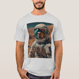 Astronaut auf dem Mars Tシャツ