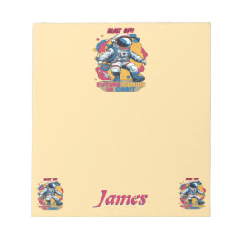 Astronaut Back-to-School "Future Genius in Orbit"  ノートパッド