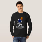 Astronaut Basketball Adventure Tシャツ (正面フル)