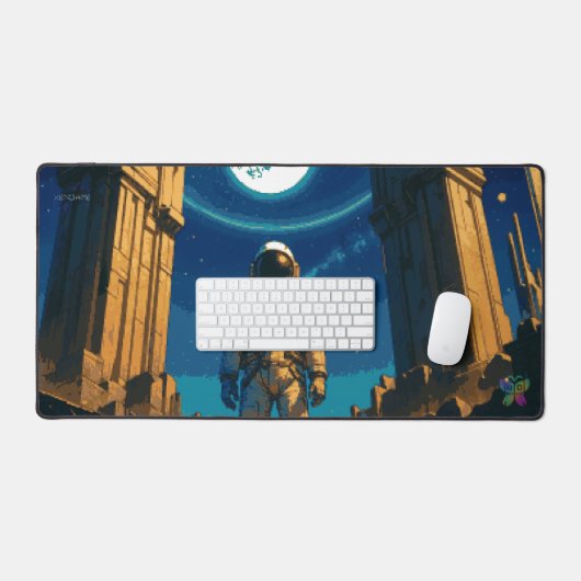 Astronaut Beneath the Celestial Gate デスクマット (キーボード&マウス)
