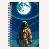 Astronaut Beneath the Celestial Gate ノートブック (正面)