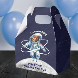 Astronaut Birthday Party 1st Trip Around the Sun フェイバーボックス