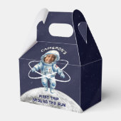 Astronaut Birthday Party 1st Trip Around the Sun フェイバーボックス (正面サイド)