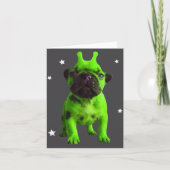 Astronaut Cat Ramen Japanese Graphic Tees Men Wome カード (正面)