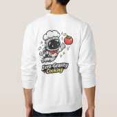 Astronaut Chef – Love Is My Secret Ingredient 🚀🍳 スウェットシャツ (裏面)