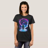 Astronaut Cosmic Outer Space Galaxy Science  Tシャツ (正面フル)