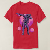 Astronaut Dabbing In Outer space Tシャツ (デザイン正面)