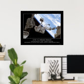 Astronaut David A. Wolf STS-112 Space Walk ポスター (ホームオフィス)