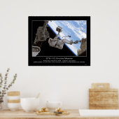 Astronaut David A. Wolf STS-112 Space Walk ポスター (キッチン)