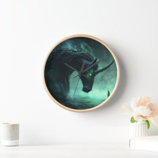 Astronaut Drip | Outer Space Aesthetic Clock” 壁時計