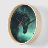 Astronaut Drip | Outer Space Aesthetic Clock” 壁時計 (傾斜)